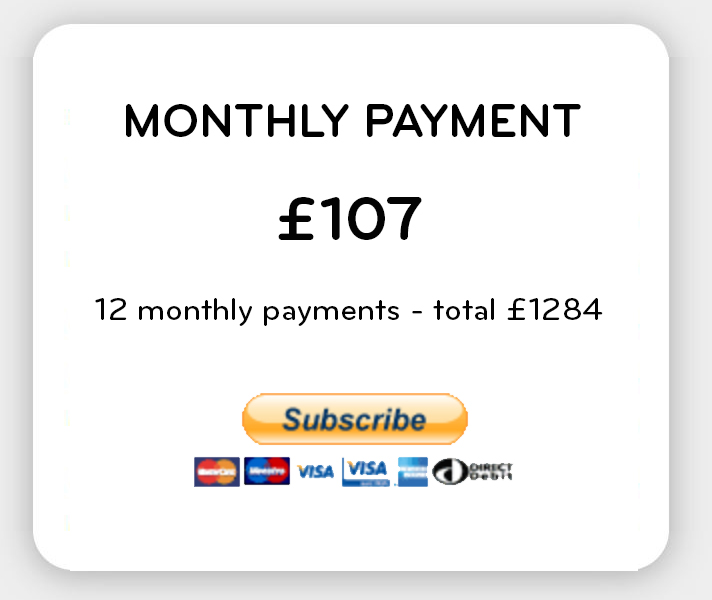 Bronze Online 4 Terms & Assessment monthly payment