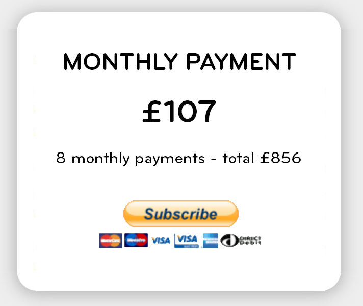 Explore Live Online 3 Terms + Award monthly payments